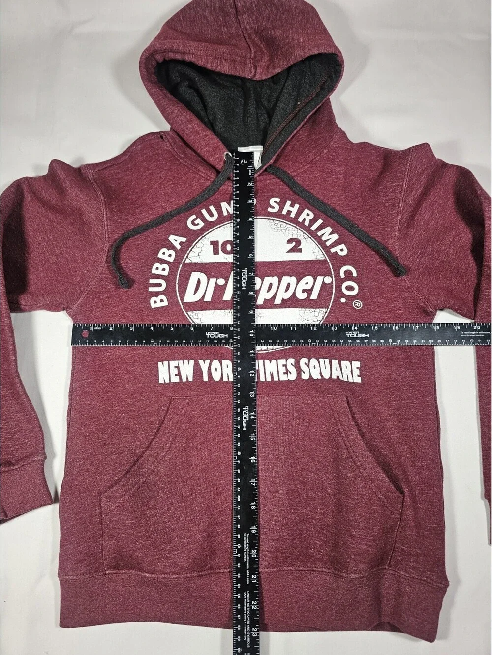 Bubba Gump Shrimp Co NY Times Square X Dr. Pepper Unisex Hoodie -Small